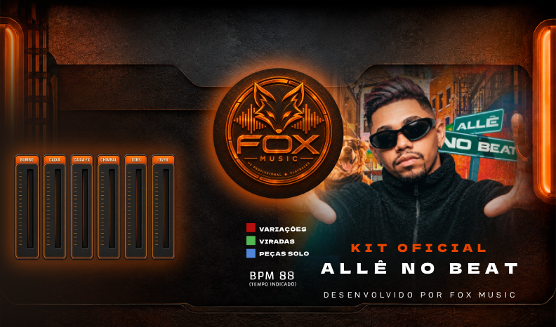 BATERIA LOOP — ALLÊ NO BEAT — FOX MUSIC OFICIAL